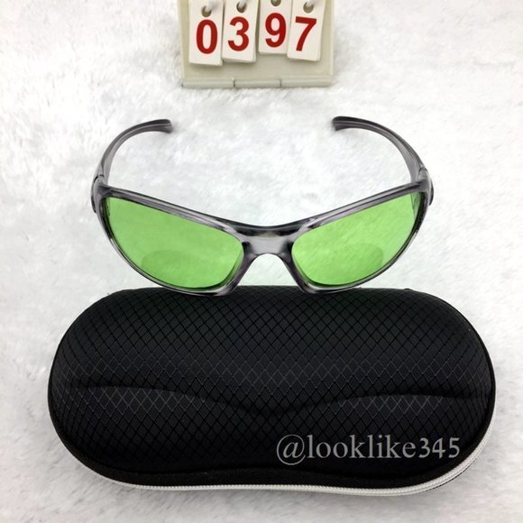 Fashion Retro Vintage Sports Sunglasses green lens main image 6